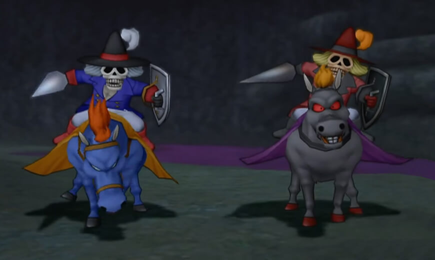 Dragon Quest X - Version 1.1 - Monstre Réincarné Baron d'os